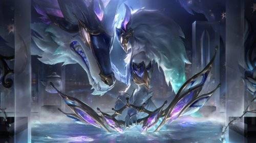 《英雄联盟》2024青花瓷系列皮肤原画公布