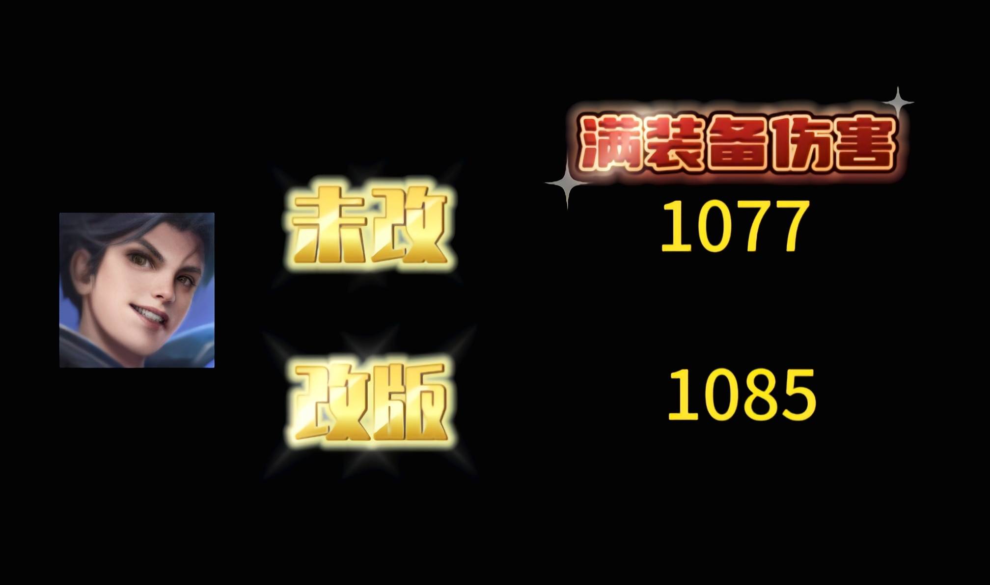 王者荣耀:曜改版数据对比，结果很扎心，增强了个寂寞