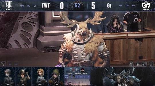 第五人格COA VII：Gr_N1e连续两局四抓，拿下最佳演绎并获胜！
