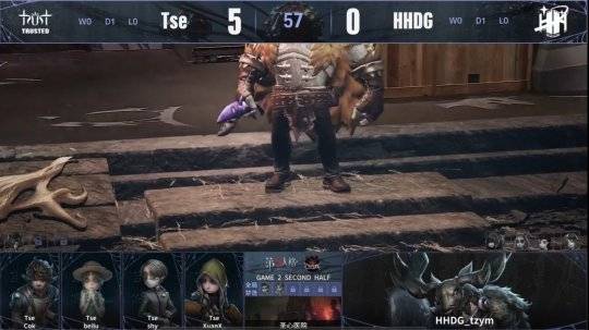 第五人格COA VII：HHDG_tzym守夜人开门战运营拿下四抓，险胜Tse