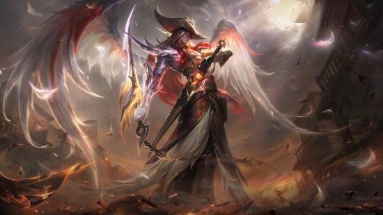 《英雄联盟》官方公开2024西部魔影皮肤设计原稿 精美绝伦