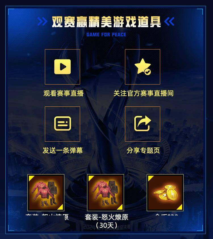 上斗鱼，看2024和平精英全球总决赛！